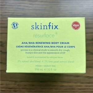 Skinfix Resurface+ AHA/BHA Renewing Cream 10 oz/296 ml BNIB